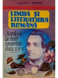Constanta Barboi - Limba si literatura romana - Antologie de texte comentate clasa a IX-a, editia a II-a (Editia: 1998)