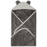 Babymatex Koala Muslin pled &icirc;mpletit Dark Brown 95x95 cm