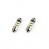 Set becuri auto cu LED sofit compatibil C5W 9 SMD 31mm Alb 12V FAVLine Selection