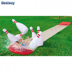 Tobogan de apa Bestway in forma de pista de popice foto