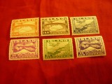 Serie Islanda 1934 - Aviatie , 6 valori