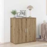 vidaXL Bufet stejar artizanal 79 x 38 x 80 cm Lemn compozit