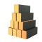 Oferta 10 buc Buffer Orange Negru pentru unghii 100/180