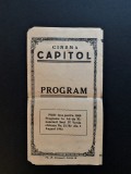 Program Cinema CAPITOL 1942