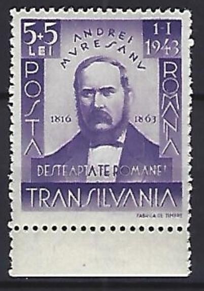 Romania 1942 - Lp 149 - Andrei Muresanu - serie - MNH***