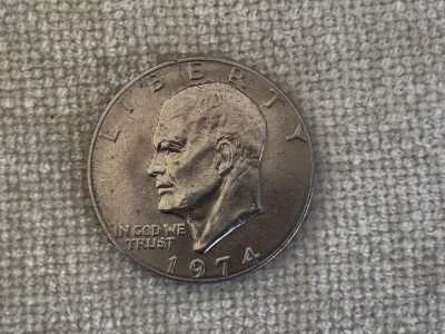 Moneda 1 Dollar 1974 - Eisenhower Dollar foto