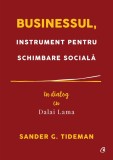 Businessul instrument pentru schimbare sociala. In dialog cu Dalai Lama, Curtea Veche