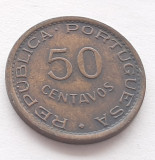 272. Moneda Mozambic 50 centavos 1973, Africa