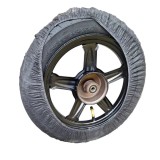 Roata cu anvelopa 14x2.50 inch completa fata cauciuc scuter electric
