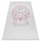 BAMBINO 1128 covor lavabil Inorog pentru copii anti-alunecare - cremă, 80x150 cm