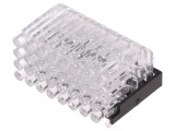 Tub LED rotund &Oslash;2mm unghi 32 pentru PCB
