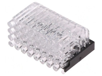 Tub LED rotund &amp;Oslash;2mm unghi 32 pentru PCB foto