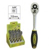 Clichet 1/4&quot; JBM, 24 Dinti, 155mm, Cheie Universala Profesionala
