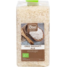 Orez basmati alb bio 500g Obio