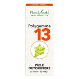 Polygemma 13 piele detoxifiere 50ml, Plantextrakt