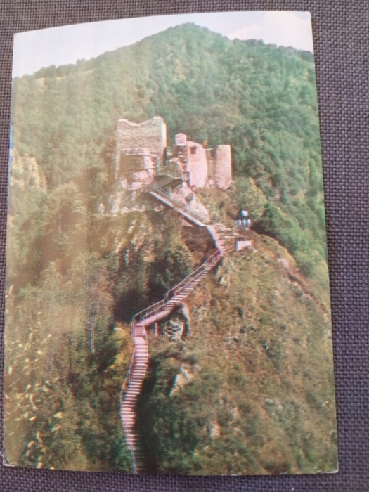 CPIB 23133 CARTE POSTALA - CETATEA DE LA POIENARI, JUD. ARGES, NECIRCULATA