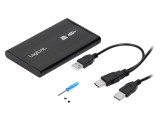 Carcasă Hard Disk 2,5&quot; USB 2.0 Neagră