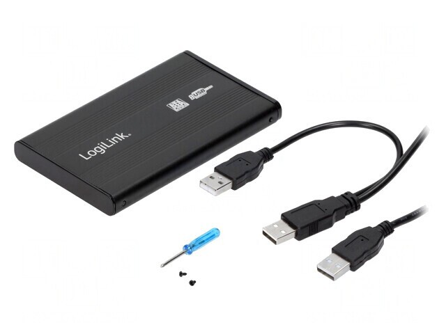 Carcasă Hard Disk 2,5&quot; USB 2.0 Neagră