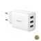 Incarcator Retea Baseus Compact 3U 17W 2.1A 3 x USB-A Alb CCXJ020102