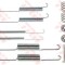 Set accesorii, sabot de frana OPEL FRONTERA A (5_MWL4) (1992 - 1998) TRW SFK290