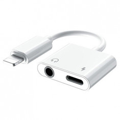 ADAPTOR SMARTPHONE LIGHTNING - 3.5MM AUX PLATINET