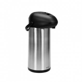 Termos cu pompa Yato Gastro capacitate 5 l, Inox