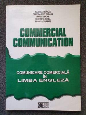 COMMERCIAL COMMUNICATION. Comunicare comerciala - Nicolae, Prepliceanu foto