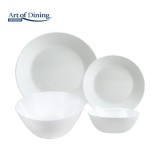 SERVICIU MASA DIN OPAL ALB 19 PIESE, ARIANA, ART OF DINING