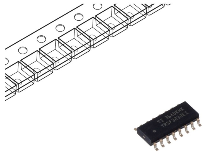 Receptor Declanșator RS232, 1Mbps