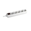 Prelungitor cu intrerupator 5 prize BACHMANN 3812545 1.5 m
