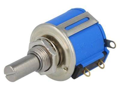 Potențiometru axial multitură 2k&amp;Omega; linear foto