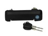 Maner Usa Culisanta Dreapta VW T4 1990-2003 cu Butuc + 2 Chei 701837206 Negru Usa Laterala