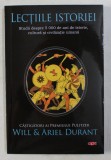 LECTIILE ISTORIEI de WILL &amp;amp,amp, ARIEL DURANT , 2020 *LIPSA MIC FRAGMENT COPERTA SPATE