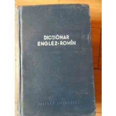 Dictionae Englez-roman - Colectiv ,537345