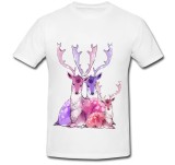 Cumpara ieftin Tricou &quot; Familie de caprioare &quot;