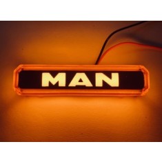 Lampa gabarit cu LOGO NEON Galben FR0260 MAN
