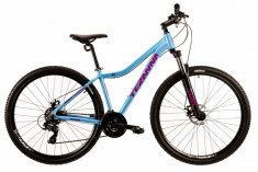 Bicicleta Mtb Dhs Terrana 2924 M Albastru 29 Inch foto