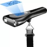 Cumpara ieftin Cantar electronic bagaje Andowl T158, LCD, 50kg, lanterna LED, metru