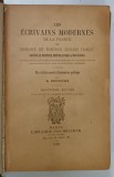 LES ECRIVAINS MODERNES DE LA FRANCE par D. BONNEFON , 1888 , PREZINTA URME DE UZURA
