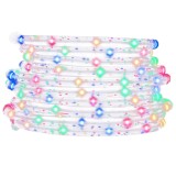 Cablu luminos cu 120 LED-uri, multicolor, 5 m, PVC