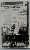Fotografie proletcultistă Trustul de construcții industriale Iasi, Alb-Negru, Romania de la 1950