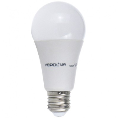 Bec LED Hepol clasic A60 E27 12W 1440lm lumina calda 3000 K foto