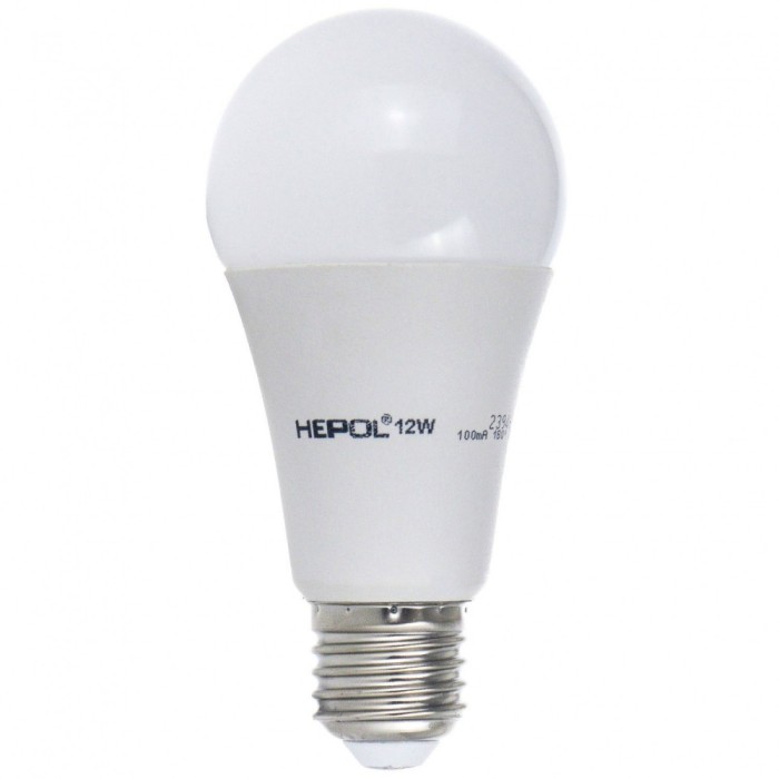 Bec LED Hepol clasic A60 E27 12W 1440lm lumina calda 3000 K
