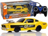 Masinuta sport RC pentru copii cu telecomanda, galbena, 1:20, 10240, Leantoys