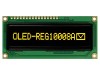 Display OLED Grafic Raystar Optronics 100x8 Rezolutie Galben 80x36x10mm WS0010 16 Pini 2.54mm 3-5.3V DC