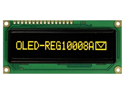 Display OLED Grafic 100x8 Galben foto
