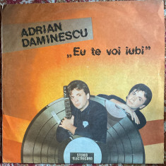 ADRIAN DAMINESCU,,EU TE VOI IUBI"/VINIL ELECTRECORD, ST-EDE 03549/STARE F.BUNA