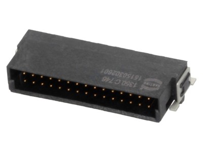 Conector PCB cablu 30 pini 1,27mm foto
