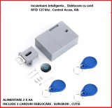 Incuietoare inteligenta cu 3 cartele RFID pachet 5 buc + cadou