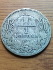 Moneda Argint Austria 1 Korona 1894 foto